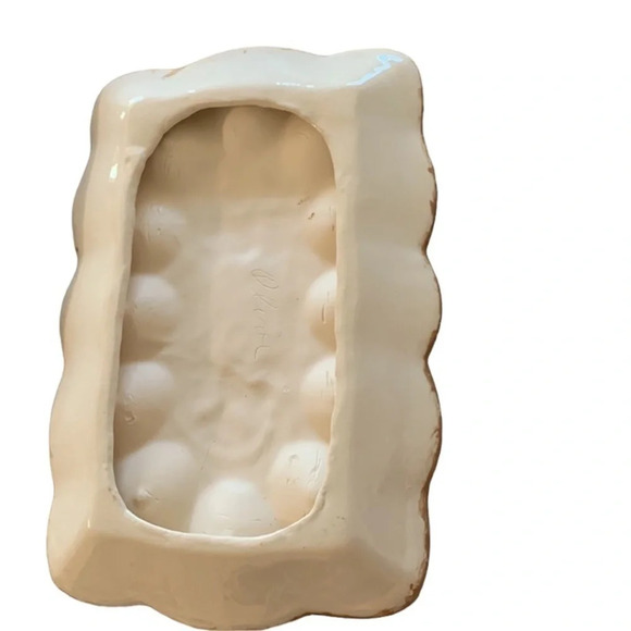 Beautiful Handmade deviled egg platter - Picture 2 of 5